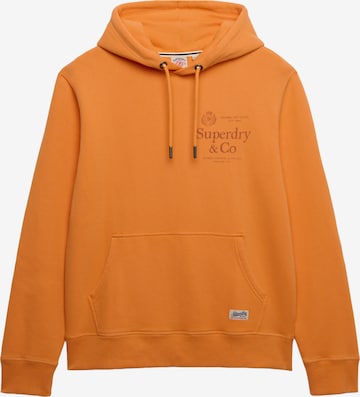 Superdry & Co Sweatshirt in Oranje: voorkant