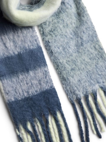 Écharpe '17159661' PIECES en bleu