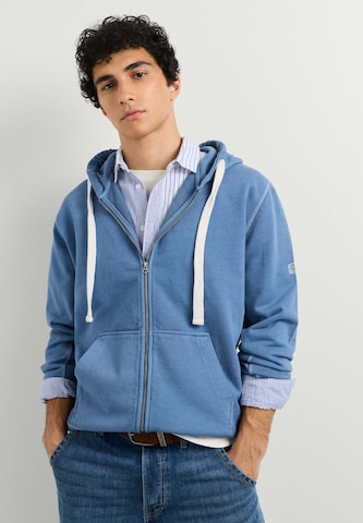 Giacca di felpa 'Jasper' di Pepe Jeans in blu: frontale