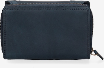 Porte-monnaies HILL BURRY en bleu : devant