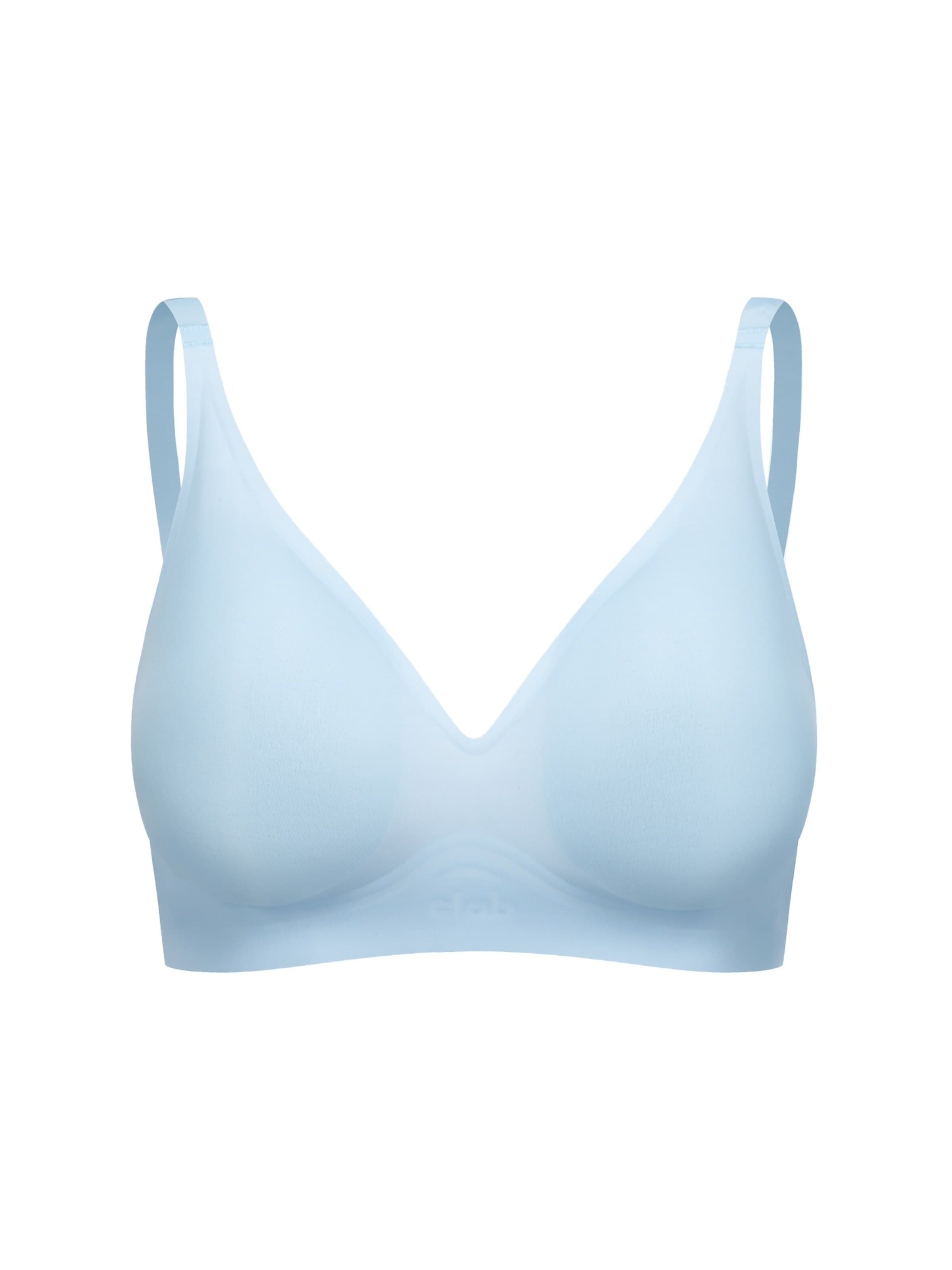cfabPush-up Grudnjak 'Air Sense Light Push Up Bralette' - plava boja: prednji dio