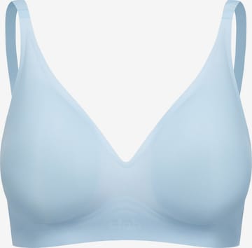 cfabGrudnjak 'Air Sense Light Push Up Bralette' - plava boja: prednji dio