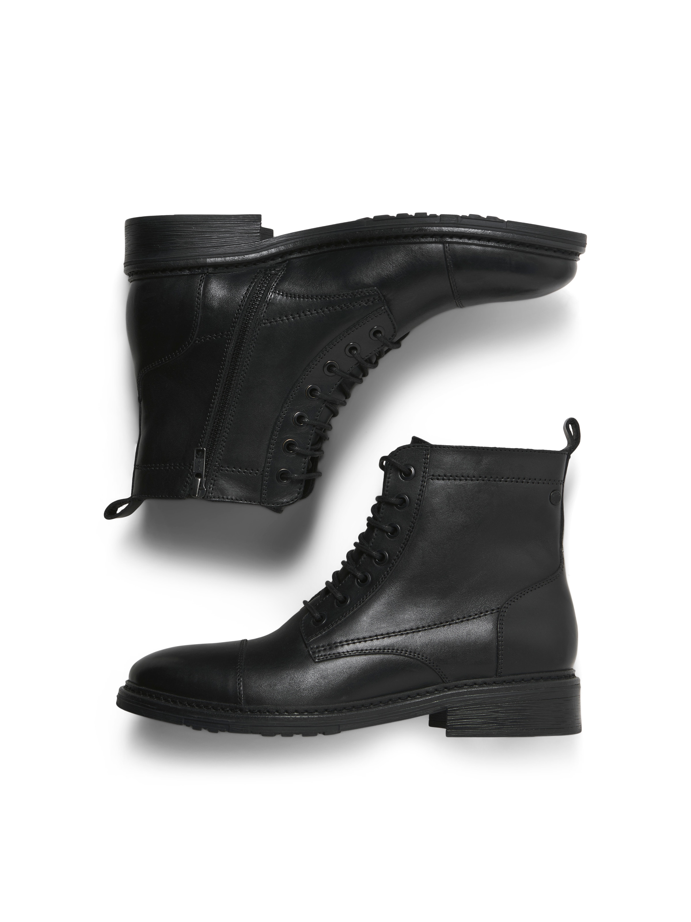JACK & JONES - Botas com atacadores 'JFWWENTWORTH' em preto