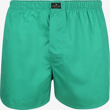 Steppin' out Boxer shorts in Green: front