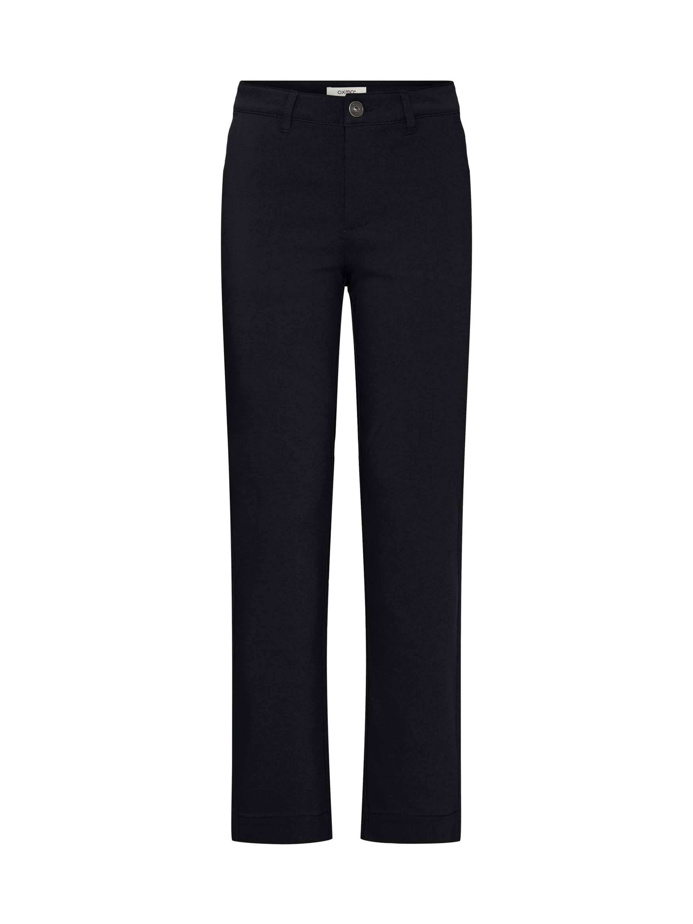 Oxmo Pants ' OXKeily Straight Leg ' in Black: front
