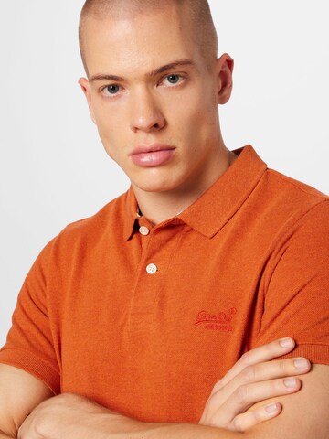 Superdry Poloshirt 'CLASSIC' in Orange