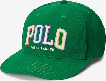 Polo Ralph Lauren - Boné 'BILL' em verde: frente