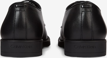 Chaussure à lacets Calvin Klein en noir