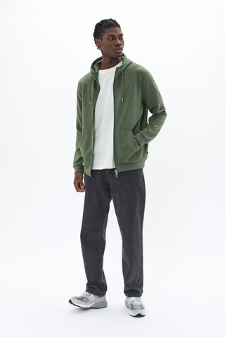 Matinique Sweatshirt 'Theo' i grøn