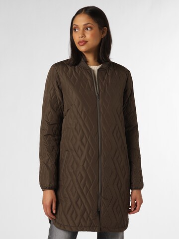 Soyaconcept Between-Seasons Coat 'Fenya 10' in Brown: front