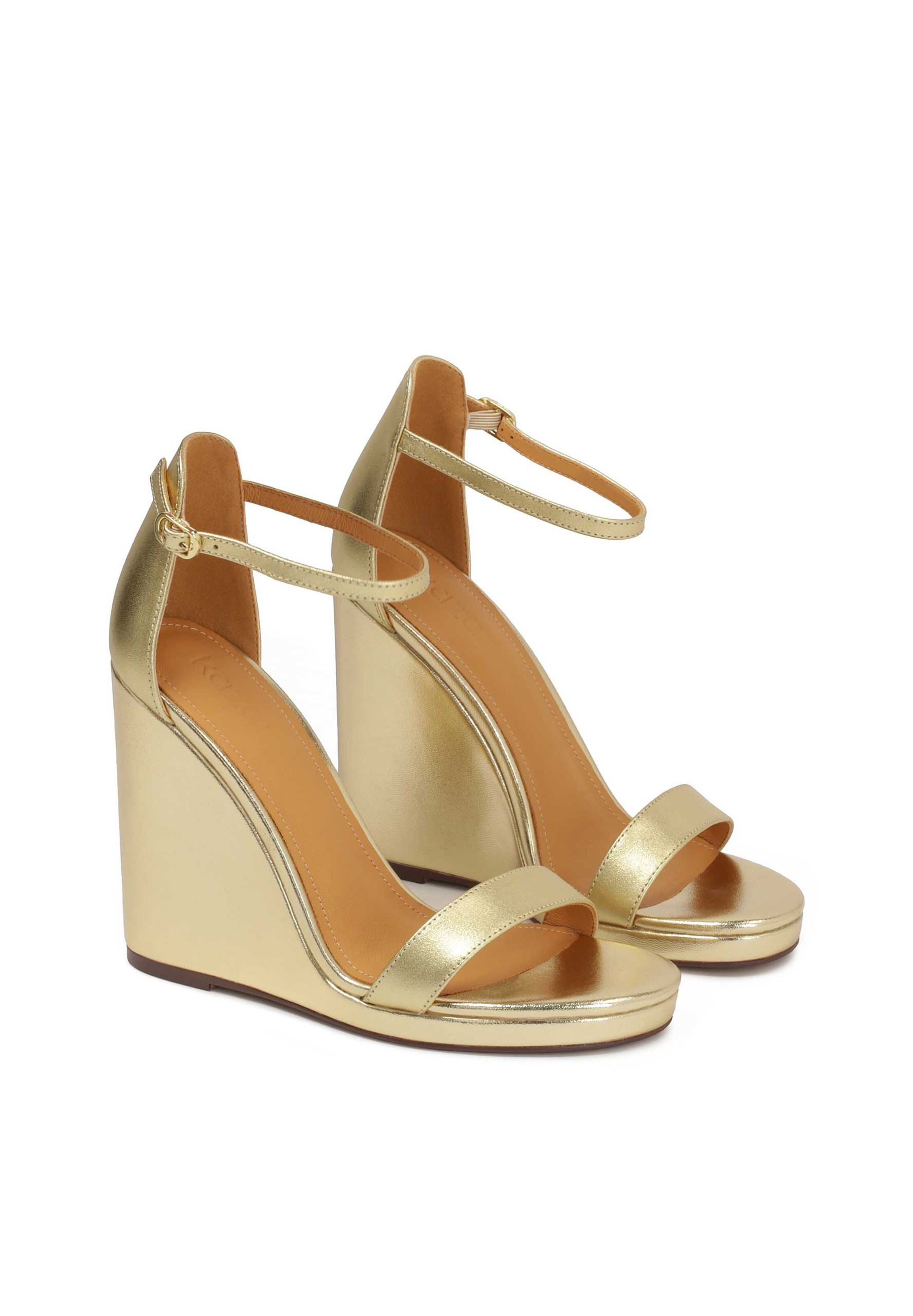 Kazar Sandals in Gold