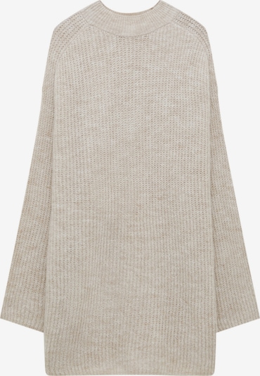 Pull&Bear Robes en maille en sable, Vue avec produit