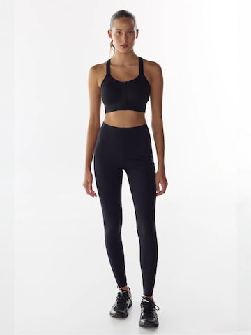 Skinny Leggings 'Gamaschen' Penti en noir