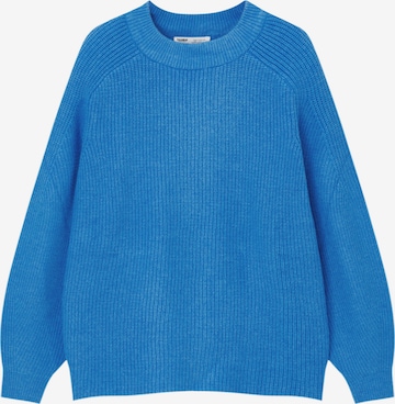 Pull&Bear Sweater in Blue: front