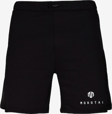 MOROTAI Workout Pants 'Neotech' in Black: front