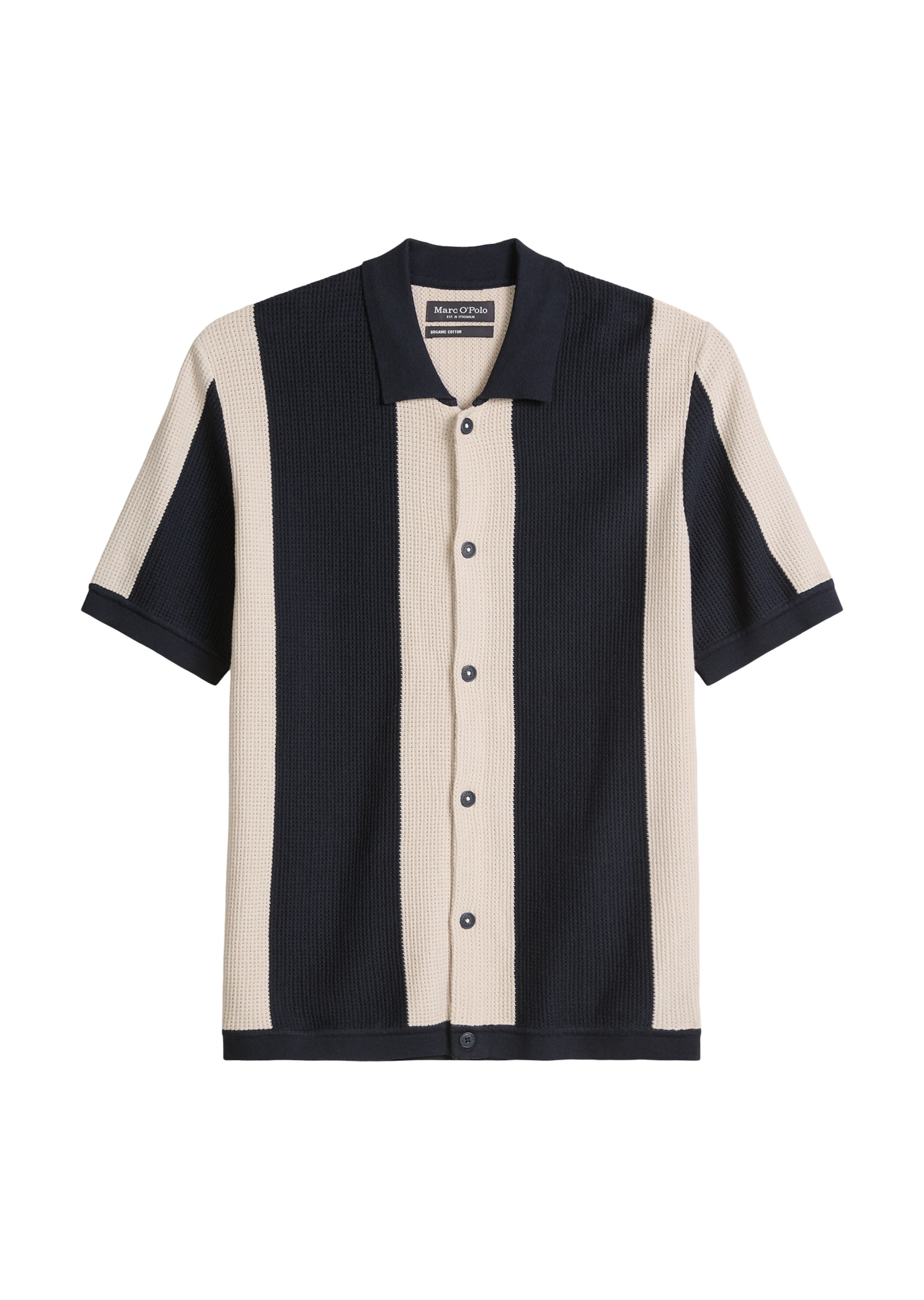 Marc O'Polo Regular Fit Hemd in Beige: Vorderseite