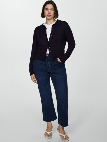 MANGO Strickjacke 'PACO' in Blau