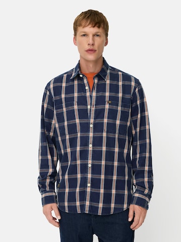 Regular fit Camicia di CAMEL ACTIVE in blu: frontale