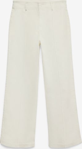 VERO MODA Široke hlačnice Kavbojke 'VMMARLA' | bela barva: sprednja stran