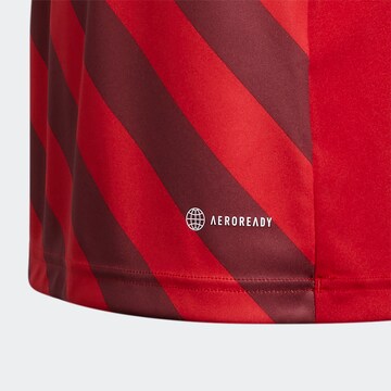T-Shirt fonctionnel 'Entrada 22' ADIDAS PERFORMANCE en rouge