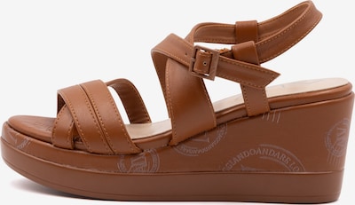 Alviero Martini Sandale in braun, Produktansicht