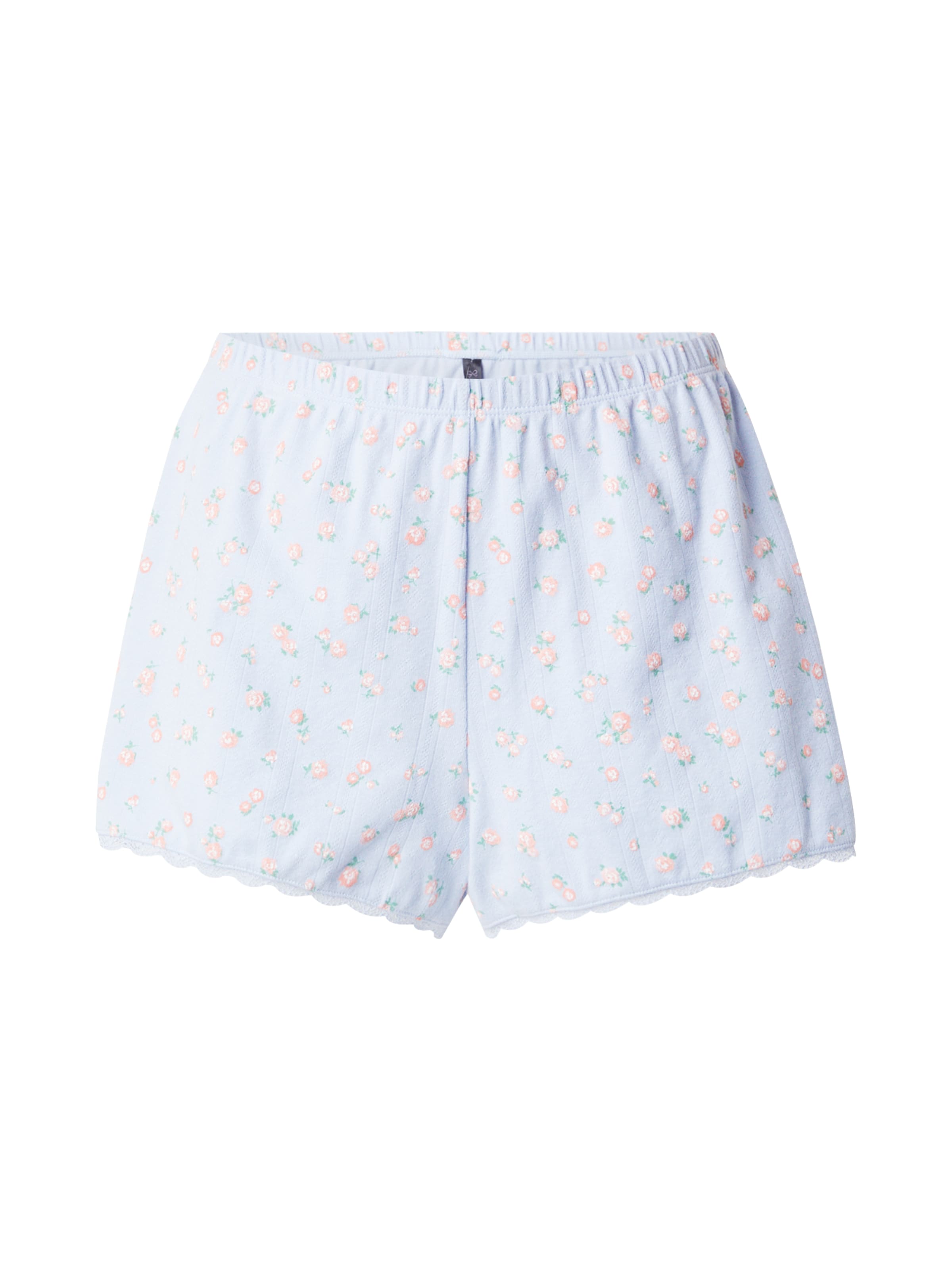 Hunkemöller Панталон пижама в синьо: отпред