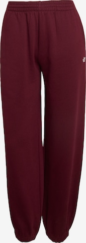 Pantalon 'Essentials' ADIDAS ORIGINALS en rouge : devant