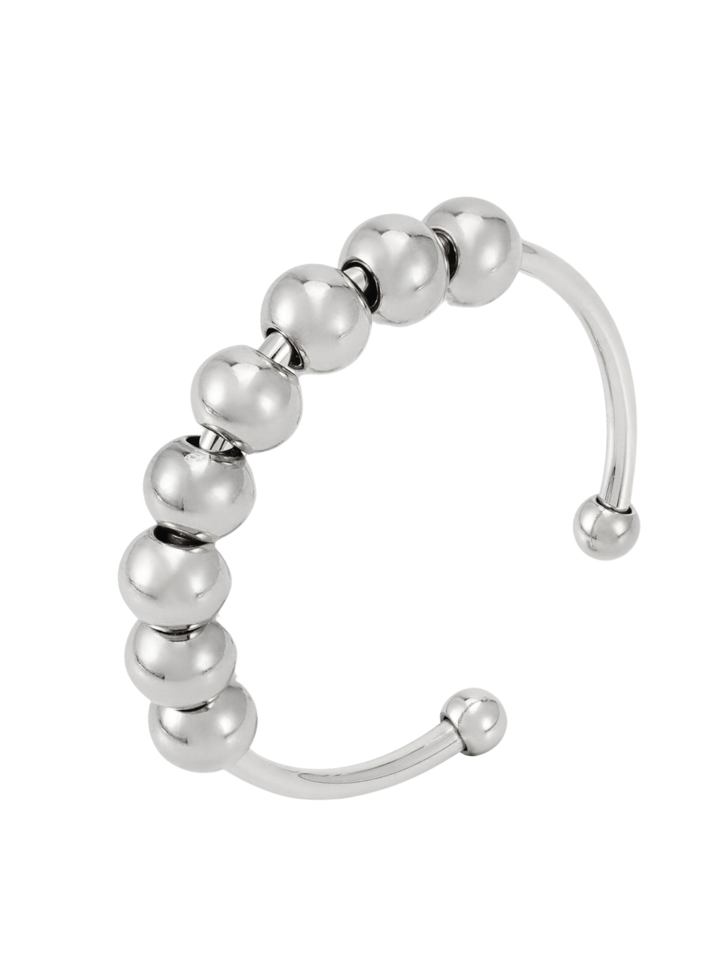 Bague 'Anxiety' GOOD.designs en argent : devant