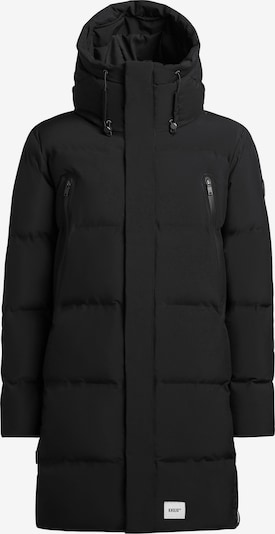 khujo Pitkä talvitakki 'Morse3' värissä musta, Tuotenäkymä