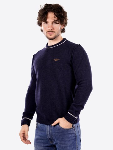 Aeronautica Militare Pullover in Blau