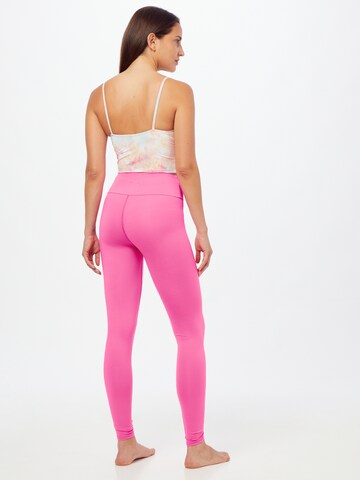 Hey Honey Skinny Sportbroek in Roze