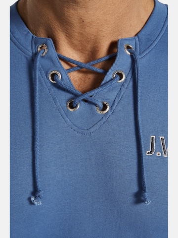 Jan Vanderstorm Doppelpack T-Shirt ' Mayko ' in Blau