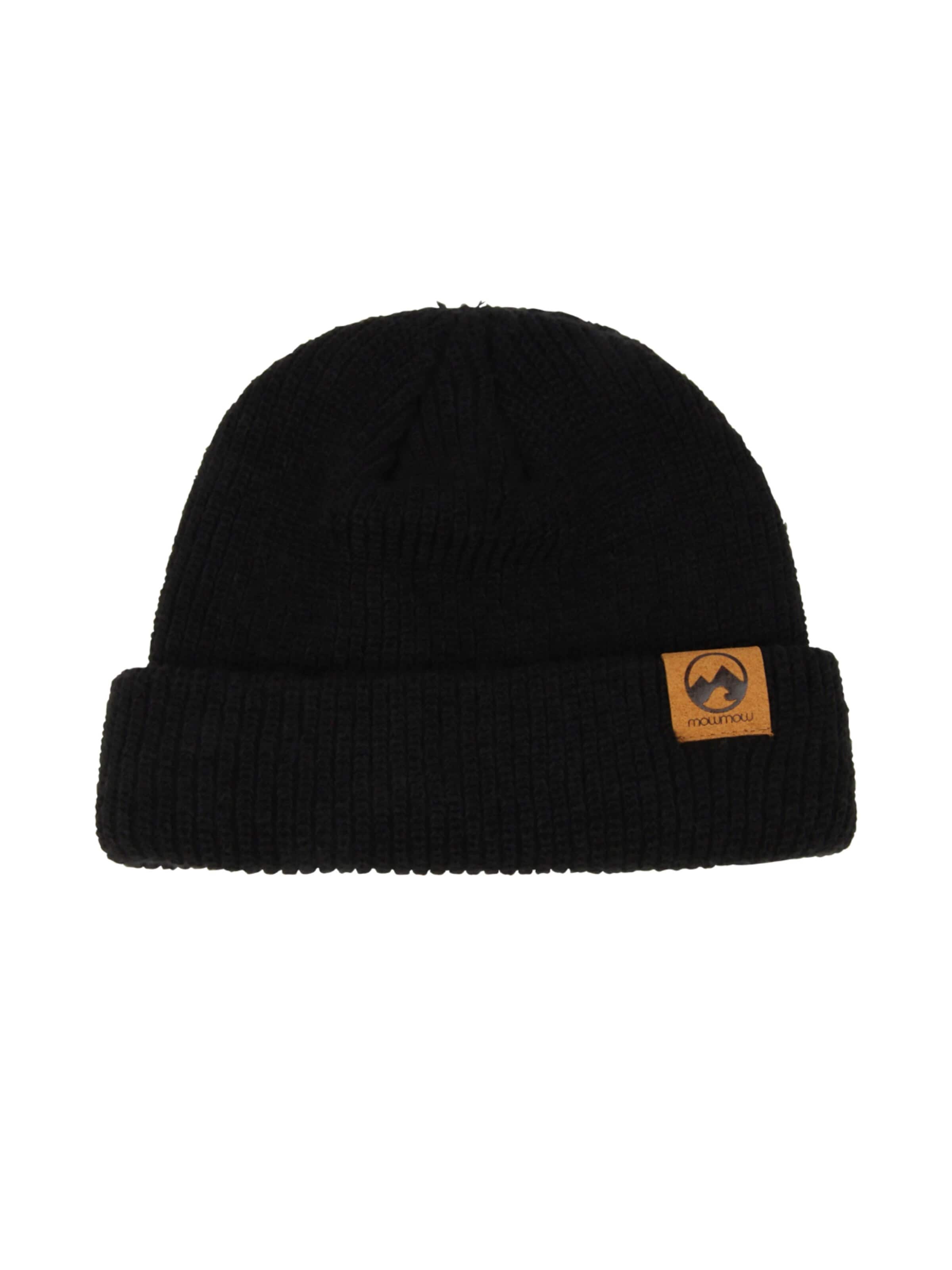 Berretto 'MowMow Hat - Fisherman - Beanie - Men - Women' di Mowmow in nero: frontale
