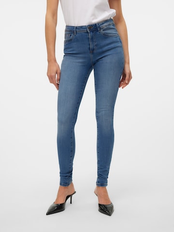 VERO MODA Slimfit Jeans in Blau: Vorderseite