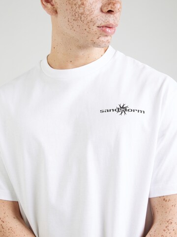 Bershka T-Shirt in Weiß