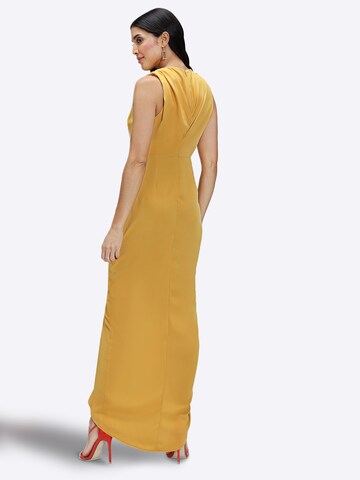Robe de soirée HotSquash en jaune