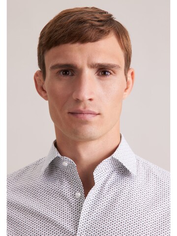 SEIDENSTICKER Slim fit Business shirt in Grey