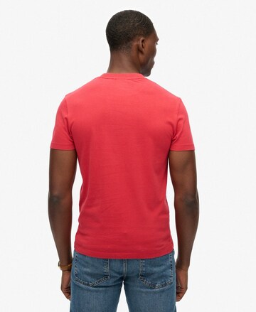 T-Shirt Superdry & Co en rouge