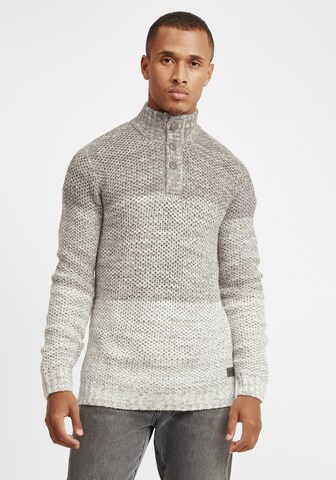 Pull-over 'Afton' !Solid en gris : devant