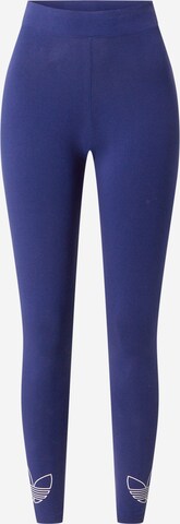 ADIDAS ORIGINALS Skinny Leggings in Blau: predná strana