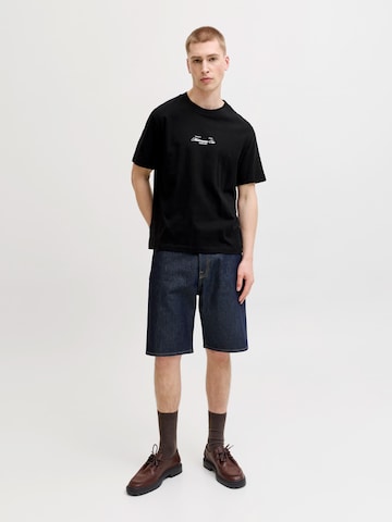 JACK & JONES Μπλουζάκι 'JORCASSIS' σε μαύρο