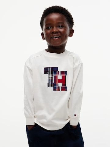 Tricou de la TOMMY HILFIGER pe alb: față