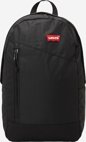 Zaino di Levi's Kids in nero: frontale