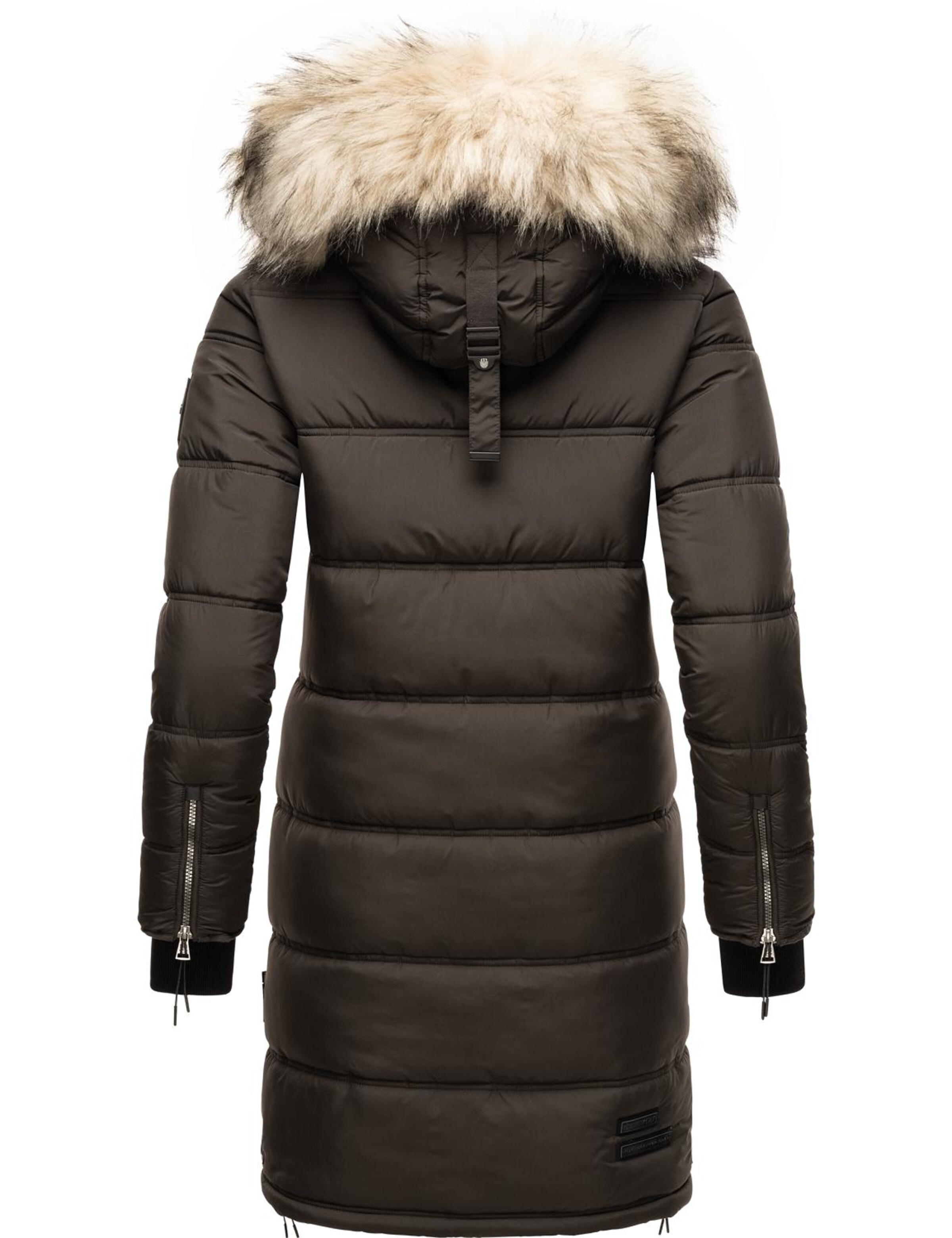 MARIKOO Winter coat 'Chaskaa' in Grey