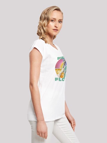 T-shirt 'Pink Floyd Wish You Were Here' F4NT4STIC en blanc