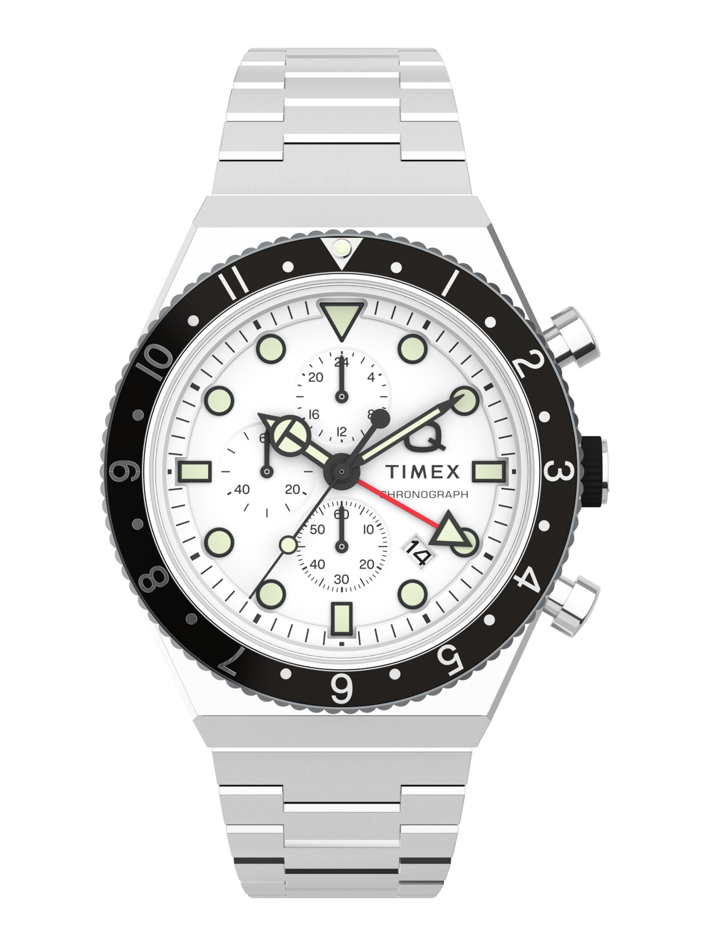 TIMEX Analog Watch in Silver: front