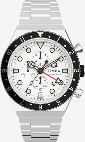 TIMEX Analogt ur i sølv: forside