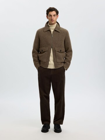 Giacca di mezza stagione di SELECTED in marrone