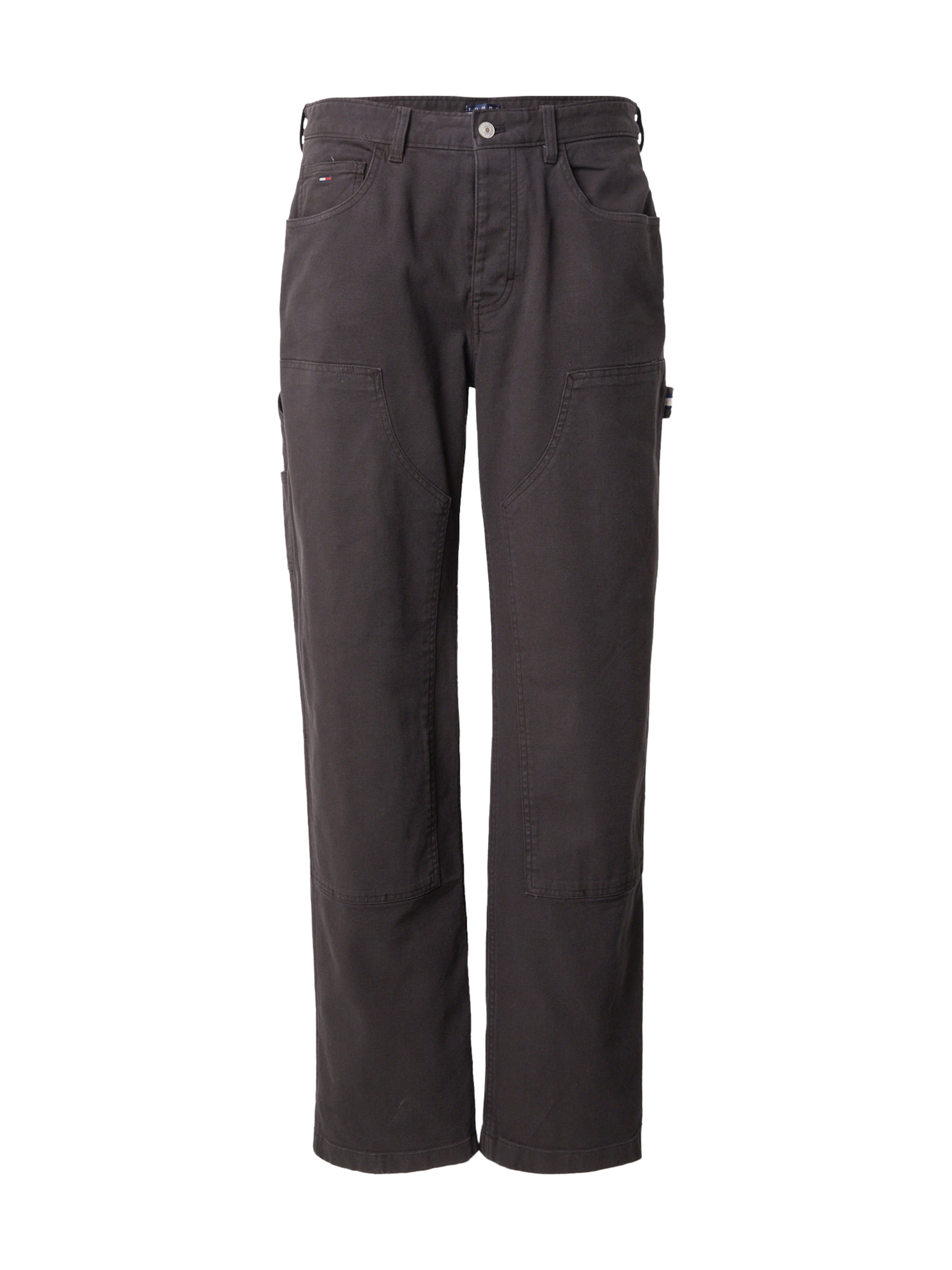 Tommy Jeans Voľný strih Nohavice 'JAIMIE' - Čierna: predná strana