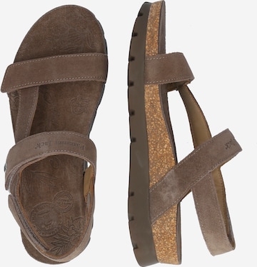 PANAMA JACK Sandalen met riem 'Selma B18' in Grijs